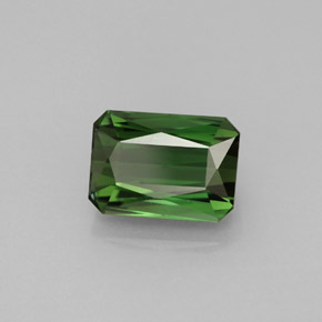 Turmalina verde natural 2,24ct, corte esmeralda, VVS