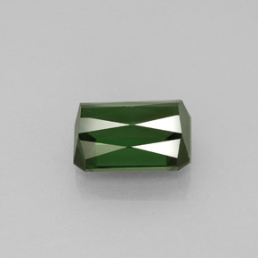 Turmalina verde natural 2,24ct, corte esmeralda, VVS