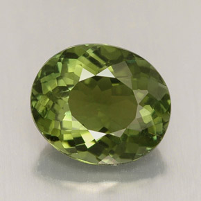 Turmalina verde natural 2,01ct, corte oval, VVS-VS