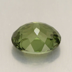 Turmalina verde natural 2,01ct, corte oval, VVS-VS
