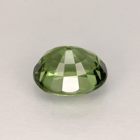 Turmalina verde natural 1,10ct, corte oval, VVS