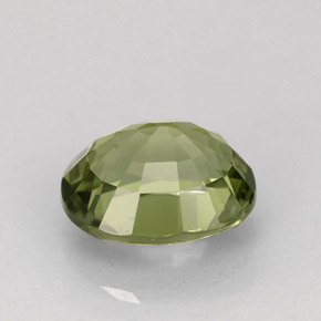 Turmalina verde natural 1,56ct, corte oval, VVS