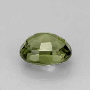 Turmalina verde natural 1,34ct, corte oval, VVS-VS