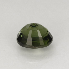 Turmalina verde natural 1,37ct, corte oval, VVS-VS