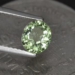 Turmalina verde natural 1,00ct, corte oval, VVS