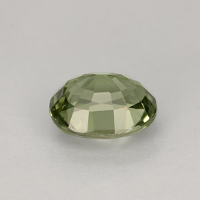 Turmalina verde natural 1,31ct, corte oval, VVS-VS