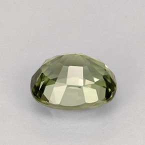 Turmalina verde natural 1,54ct, corte oval, VVS-VS