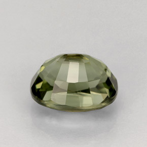 Turmalina verde natural 1,50ct, corte oval, VVS-VS
