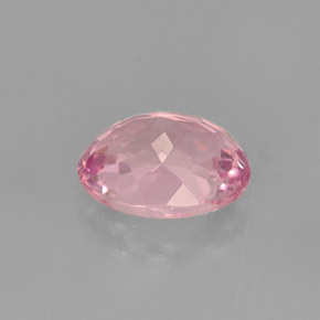 Turmalina rosa natural 1,23ct, corte oval, VVS-VS