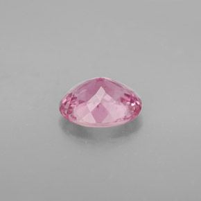 Turmalina rosa natural 1,63ct, corte oval, VS