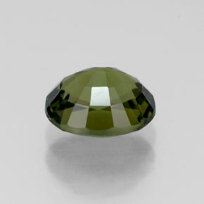 Turmalina verde natural 1,07ct, corte oval, VVS