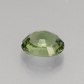 Turmalina verde natural 0,86ct, corte oval, VVS