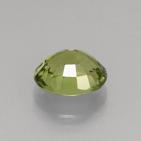 Turmalina verde natural 0,89ct, corte oval, VVS