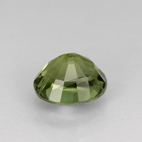 Turmalina verde natural 1,05ct, corte oval, VVS-VS