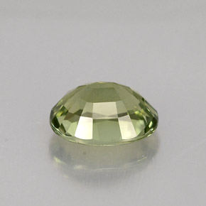 Turmalina verde natural 1,41ct, corte oval, VVS