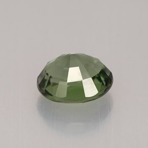 Turmalina verde natural 1,03ct, corte oval, VVS