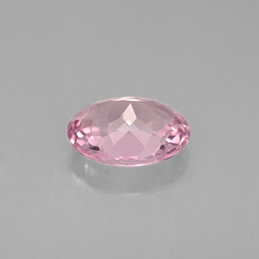 Turmalina rosa natural 1,23ct, corte oval, VVS-VS