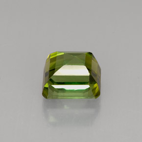 Turmalina verde natural 1,98ct, corte esmeralda, VVS-VS