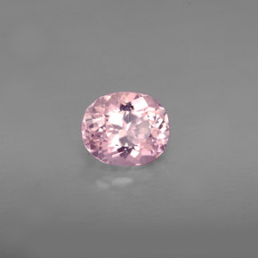 Turmalina rosa natural 1,13ct, corte oval, VS