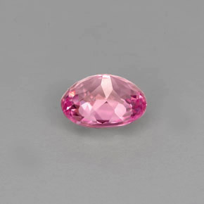 Turmalina rosa natural 0,83ct, corte oval, VS