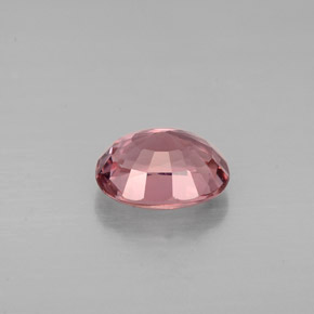 Turmalina rosa natural 1,15ct, corte oval, VVS