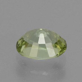 Turmalina verde natural 1,06ct, corte oval, VVS-VS