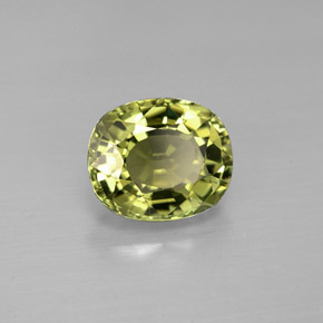 Turmalina verde natural 1,57ct, corte oval, VVS-VS