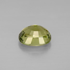 Turmalina verde natural 1,57ct, corte oval, VVS-VS