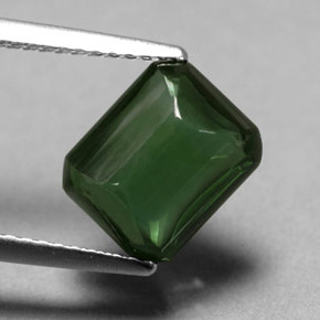 Turmalina verde natural 2,96ct, transparente, transparente/translúcido
