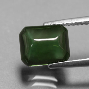 Turmalina verde natural 2,96ct, transparente, transparente/translúcido