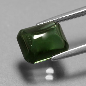 Turmalina verde natural 2,96ct, transparente, transparente/translúcido