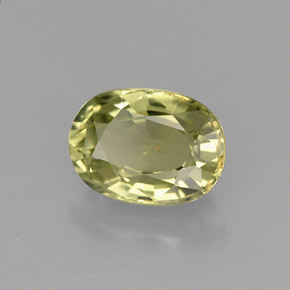 Turmalina verde natural 1,05ct, corte oval, VVS-VS