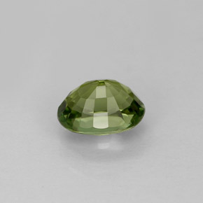Turmalina verde natural 1,03ct, corte oval, VVS