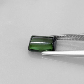 Turmalina verde natural 1,90ct, transparente, transparente/translúcido