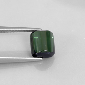 Turmalina verde natural 2,57ct, transparente, transparente/translúcido