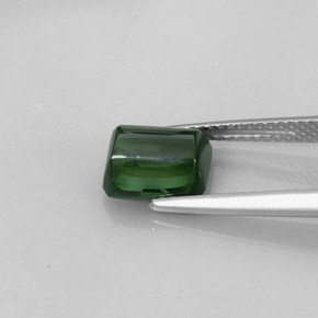 Turmalina verde natural 2,57ct, transparente, transparente/translúcido