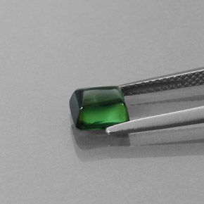 Turmalina verde natural 1,46ct, transparente, transparente/translúcido