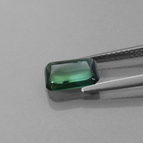 Turmalina verde natural 1,69ct, transparente, transparente/translúcido
