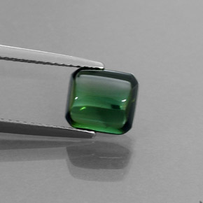 Turmalina verde natural 2,53ct, transparente, transparente/translúcido