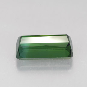 Turmalina verde natural 2,82ct, corte esmeralda, VVS