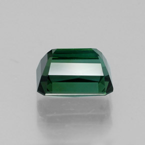 Turmalina verde natural 1,14ct, corte esmeralda, VVS
