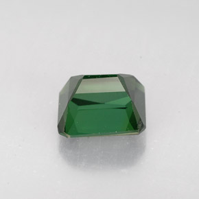 Turmalina verde natural 2,08ct, corte esmeralda, VVS