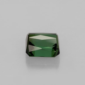 Turmalina verde natural 1,47ct, corte esmeralda, VVS