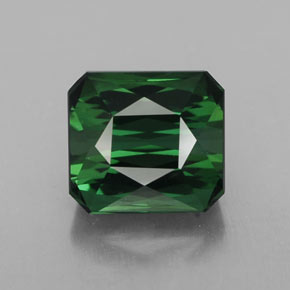 Turmalina verde natural 2,80ct, corte esmeralda, VVS