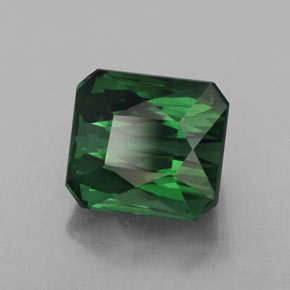 Turmalina verde natural 2,80ct, corte esmeralda, VVS