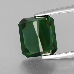 Turmalina verde natural 2,80ct, corte esmeralda, VVS