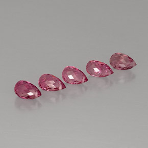 Pedras preciosas de turmalina rosa natural de  ct, briolete, VVS-VS