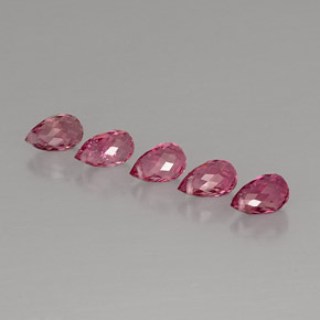 Pedras preciosas de turmalina rosa natural de  ct, briolete, VVS-VS