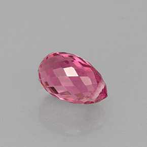Turmalina rosa natural 0,98ct, briolete, VVS-VS