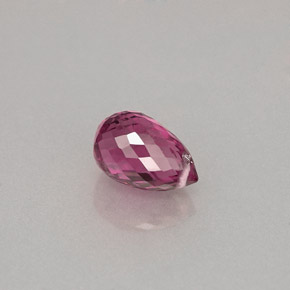 Turmalina violeta natural 1,18ct, briolete, VS